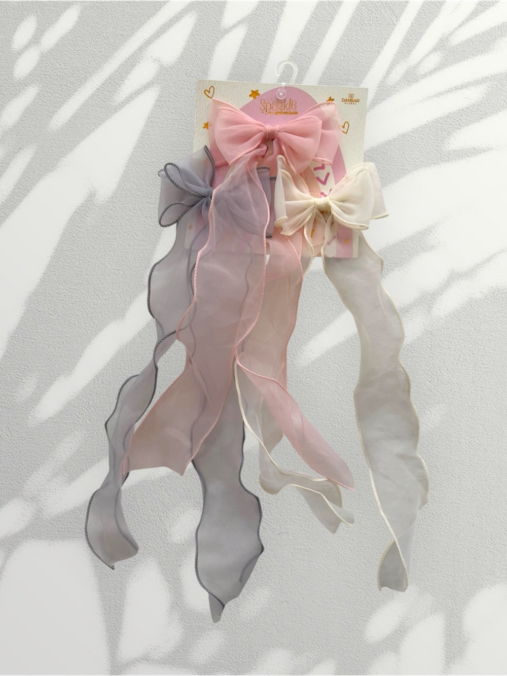 🌟 Cottagecore Dream! Triple Shear Organza Bow Hair Clips 🌟